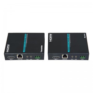 V2.0 HDMI-bővítő 60m Több mint egy kat5e \/ 6 kábel támogatja a 4Kx2K @ 60Hz HDCP2.2 multi-vevő kaszkádot