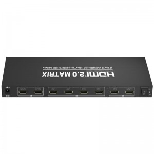V2.0 HDMI 4x4 Mátrix Támogatás Ultra HD 4Kx2K @ 60Hz HDCP2.2 18 Gbps