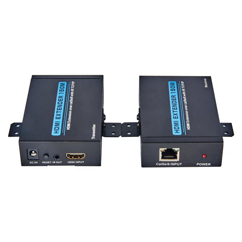 V1.3 HDMI kiterjesztő, 150 m, egyetlen cat5e \/ 6 kábellel, támogatja a Full HD 1080P-t