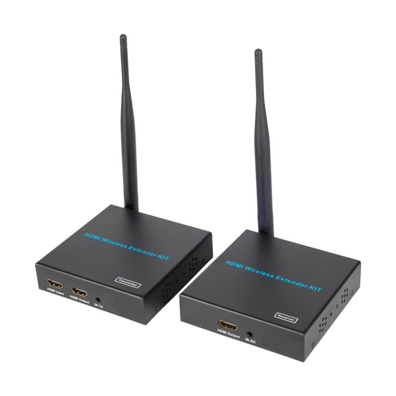 Vezeték nélküli, 100M vezeték nélküli HDMI Extender WIFI támogatással 3D Full HD 1080P