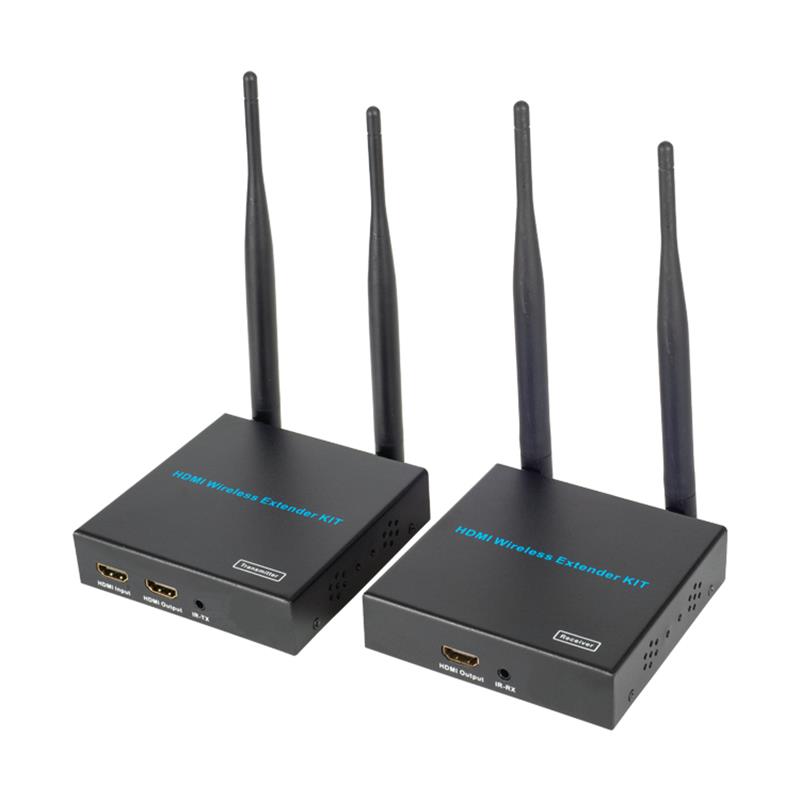 Vezeték nélküli HDMI Extender 300M WIFI segítségével 3D Full HD 1080P támogatása