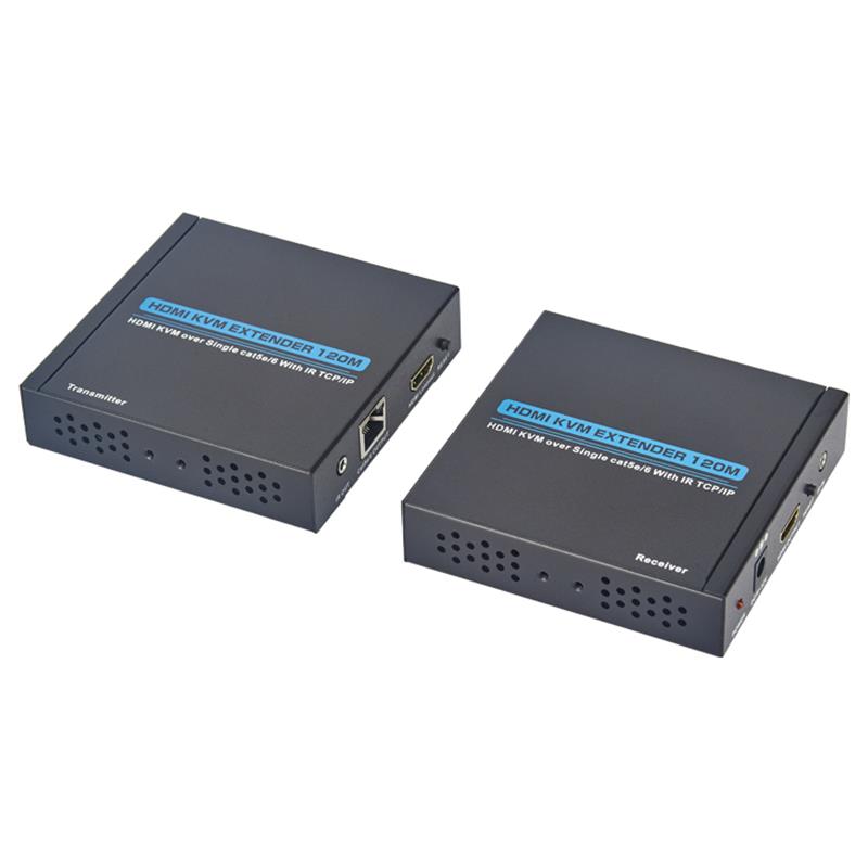HDMI KVM Extender 100m felett, egyetlen kat5e \/ 6 alatt, támogatja a Full HD 1080P TCP \/ IP-t