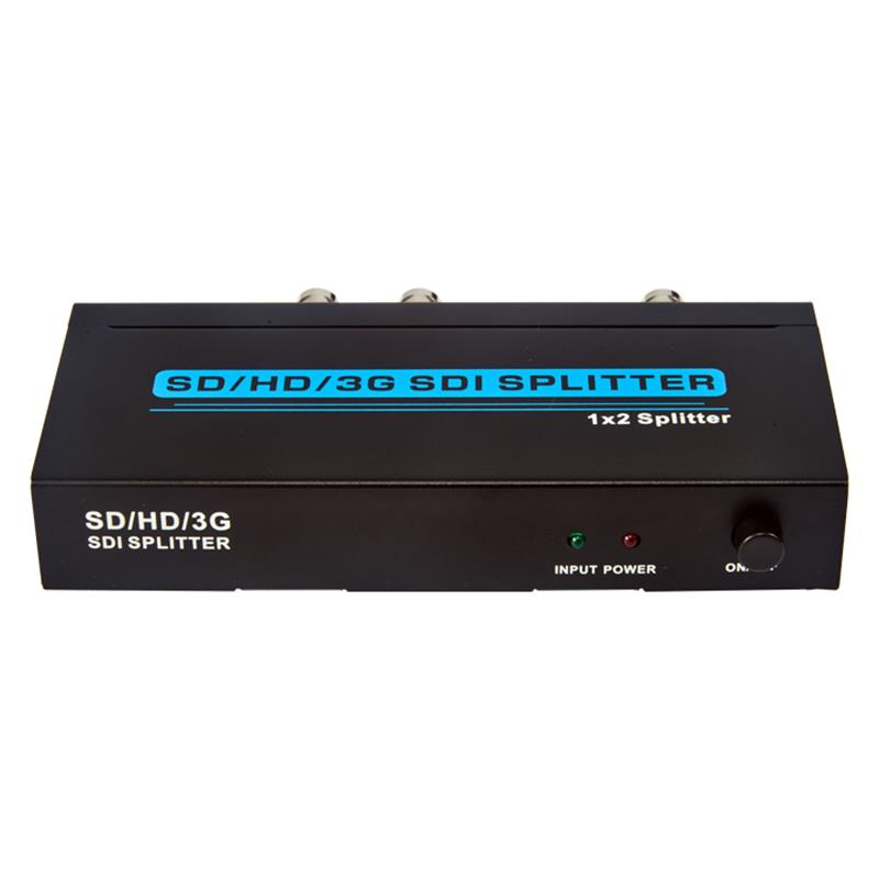 SD \/ HD \/ 3G SDI 1x2 SPLITTER támogatás 1080P